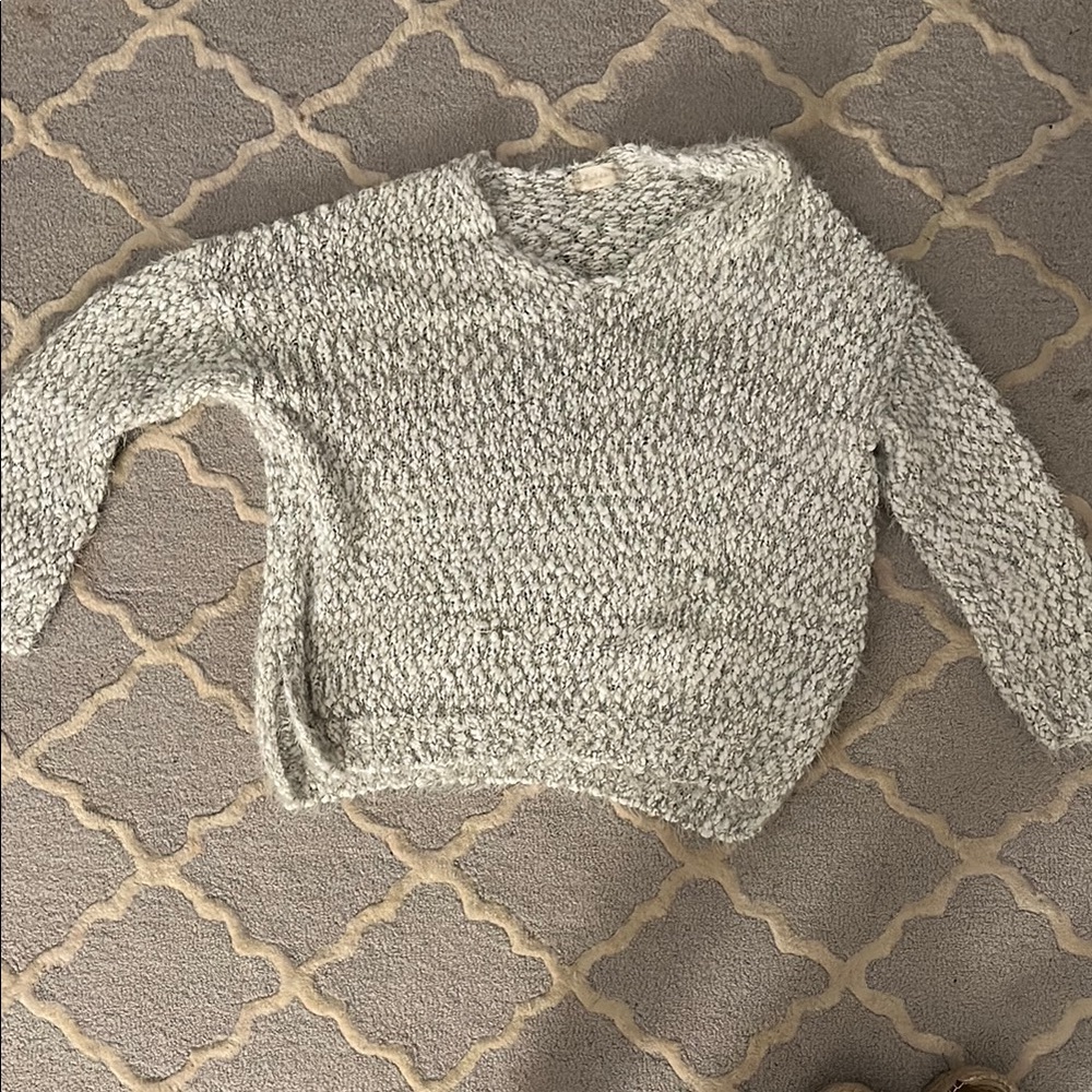 Cozy Knit Sweater in Cream